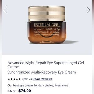 Advanced Night Repair Eye Supercharged Gel-Creme
Synchronized Multi-Recovery